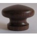 Knob style I 36mm walnut lacquered wooden knob