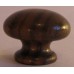 Knob style R 30mm walnut lacquered wooden knob
