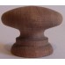 Knob style A 40mm sapele sanded wooden knob