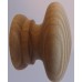 Knob style A 55mm ash sanded wooden knob