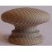 Knob style A 44mm ash sanded wooden knob