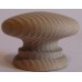 Knob style A 55mm ash sanded wooden knob