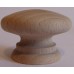 Knob style A 44mm beech sanded wooden knob
