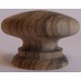 Knob style A 44mm zebrano sanded wooden knob