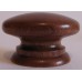 Knob style A 48mm sapele lacquered wooden knob
