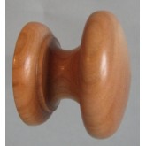 Knob style D 48mm cherry lacquered wooden knob