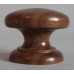 Knob style D 48mm walnut lacquered wooden knob