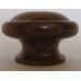 Knob style F 55mm walnut lacquered wooden knob