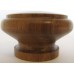 Knob style G 55mm walnut lacquered wooden knob