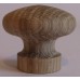 Knob style I 30mm oak sanded wooden knob