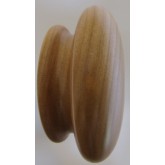 Knob style R 60mm cherry lacquered wooden knob