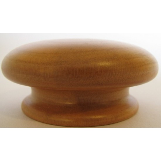 Knob style R 60mm cherry lacquered wooden knob
