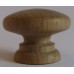 Knob style A 30mm iroko sanded wooden knob