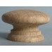 Knob style A 48mm oak sanded wooden knob