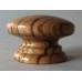 Knob style A 48mm zebrano lacquered wooden knob