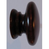 Knob style A 48mm cherry red mahogany stain wooden knob