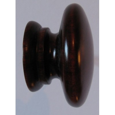 Knob style A 48mm cherry red mahogany stain wooden knob