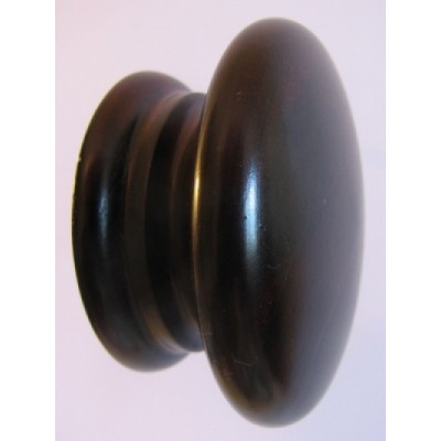 Knob style A 60mm cherry red mahogany stain lacquered wooden knob