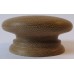 Knob style A 70mm iroko sanded wooden knob