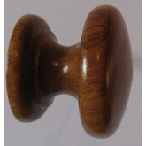 Knob style D 48mm Iroko lacquered wooden knob