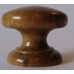 Knob style D 48mm Iroko lacquered wooden knob