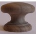 Knob style D 38mm walnut sanded wooden knob
