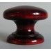 Knob style D 48mm cherry red mahogany stain wooden knob