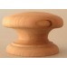 Knob style D 48mm cherry sanded wooden knob