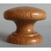 Knob style D 55mm oak lacquered wooden knob