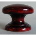 Knob style D 55mm cherry red mahogany stain wooden knob