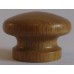 Knob style I 30mm iroko lacquered wooden knob