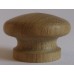 Knob style I 30mm iroko sanded wooden knob