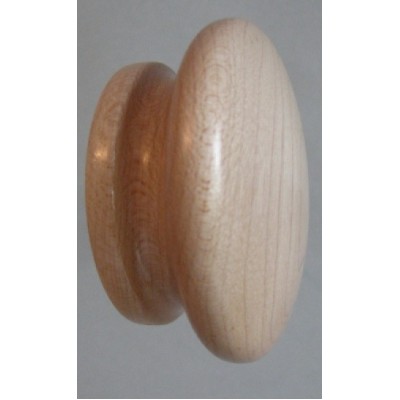 Knob style I 48mm maple lacquered wooden knob