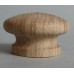 Knob style I 48mm oak sanded wooden knob