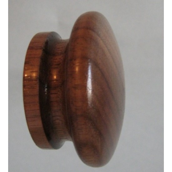 Knob style I 48mm walnut lacquered wooden knob