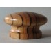 Knob style I 48mm zebrano lacquered wooden knob