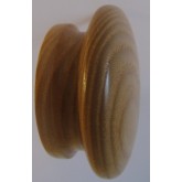 Knob style I 55mm ash lacquered wooden knob