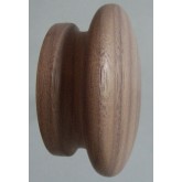 Knob style I 55mm walnut sanded wooden knob