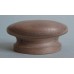 Knob style I 55mm walnut sanded wooden knob