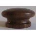 Knob style I 55mm walnut lacquered wooden knob