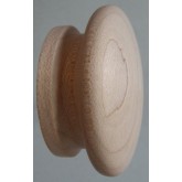 Knob style I 60mm maple sanded wooden knob