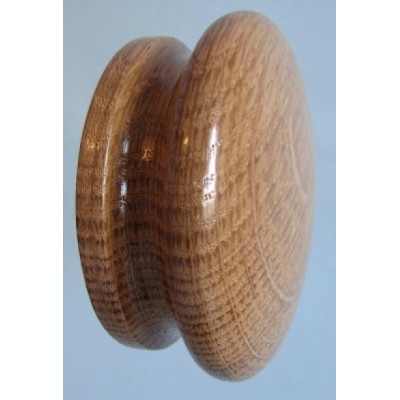 Knob style I 60mm oak lacquered wooden knob