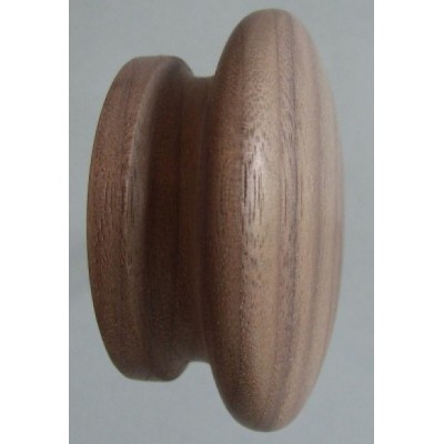 Knob style I 60mm walnut sanded wooden knob
