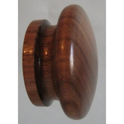Knob style I 60mm walnut lacquered wooden knob