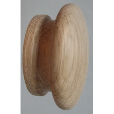 Knob style I 70mm oak sanded wooden knob