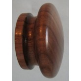 Knob style I 70mm walnut lacquered wooden knob