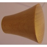 Knob style P 40mm beech lacquered knob