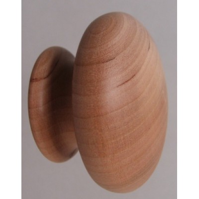 Knob style R 48mm cherry sanded wooden knob