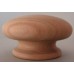 Knob style R 48mm cherry sanded wooden knob