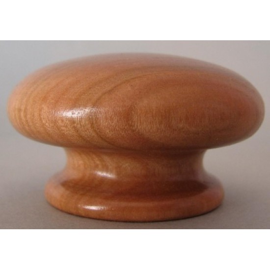 Knob style R 48mm cherry lacquered wooden knob